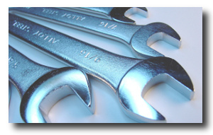 photo of spanners